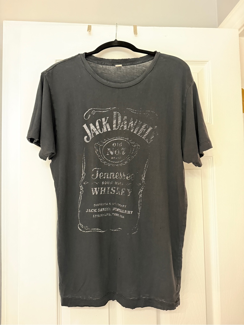 Vintage Jack Daniel’s Intentionally Distressed Tennessee Whiskey Graphic Tee